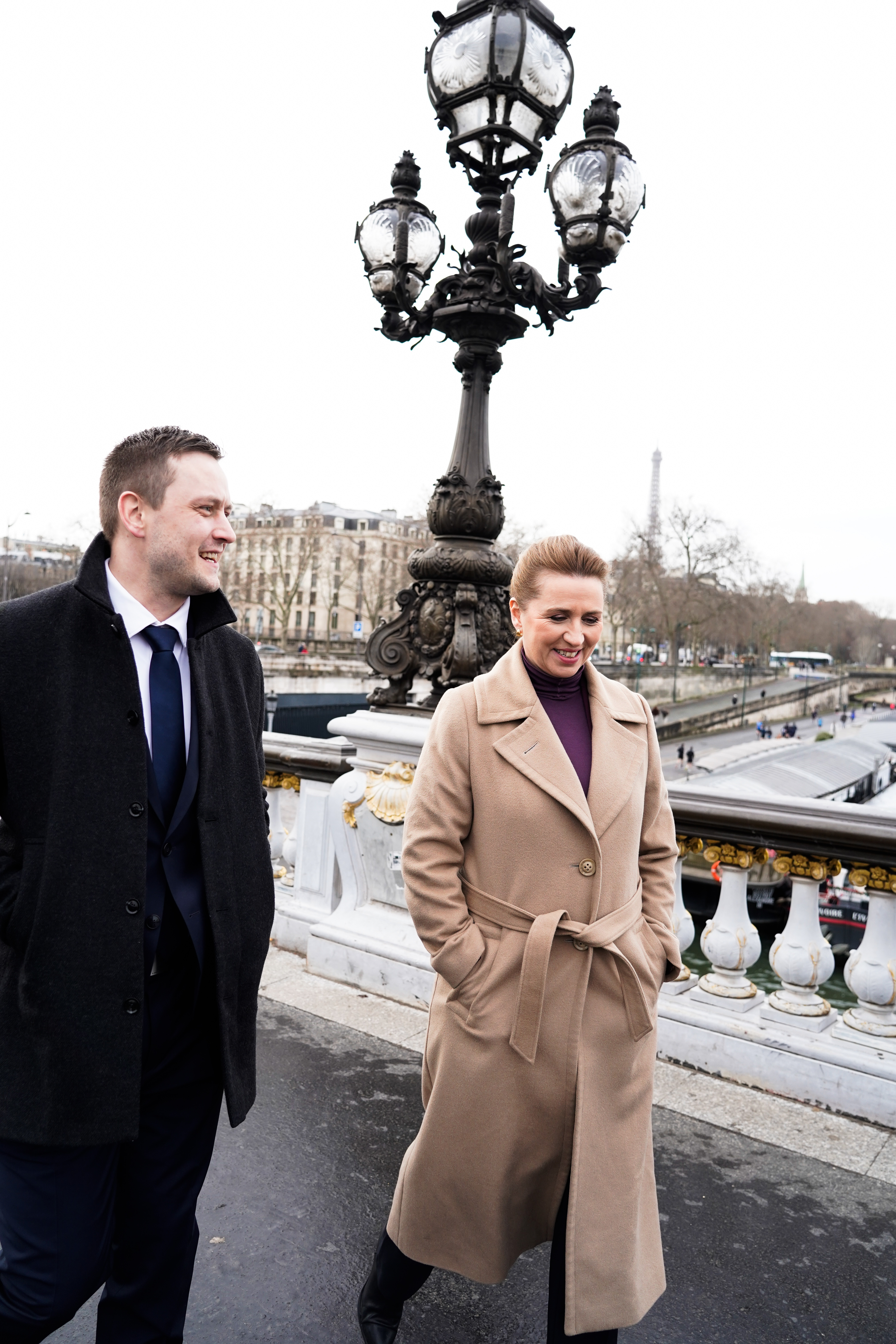 Statsministeren og formanden for Naalakkersuisut i Paris 