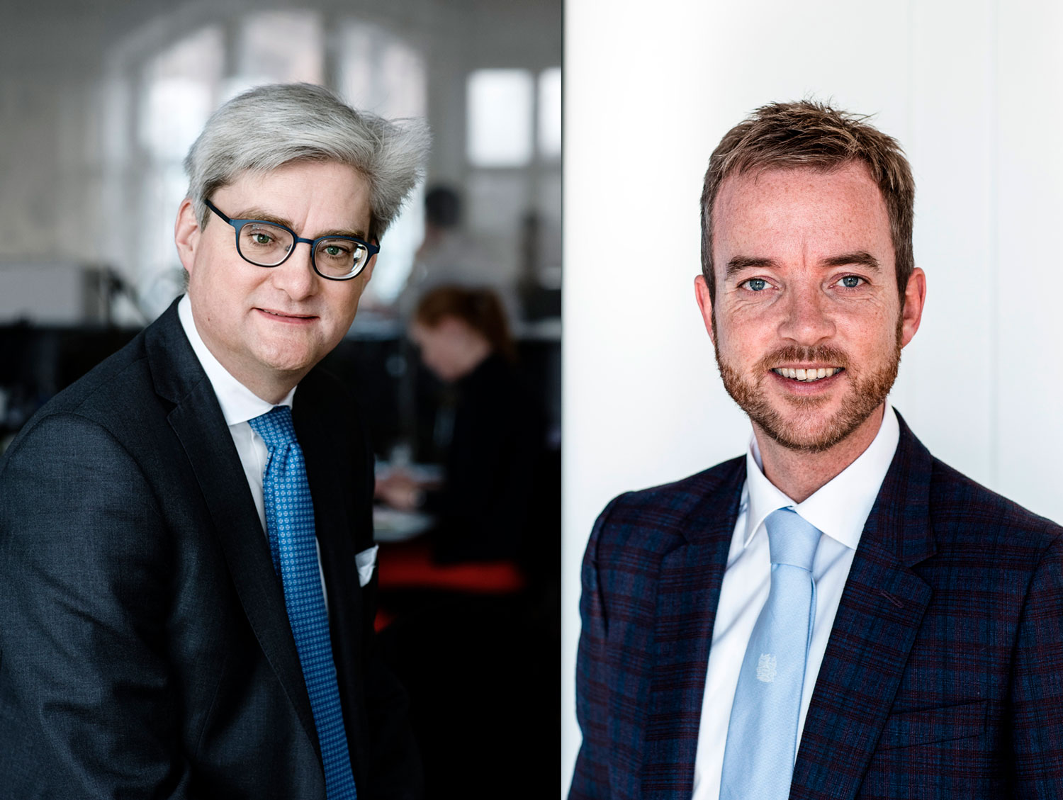 Billede af Søren Pind og Esben Lunde Larsen