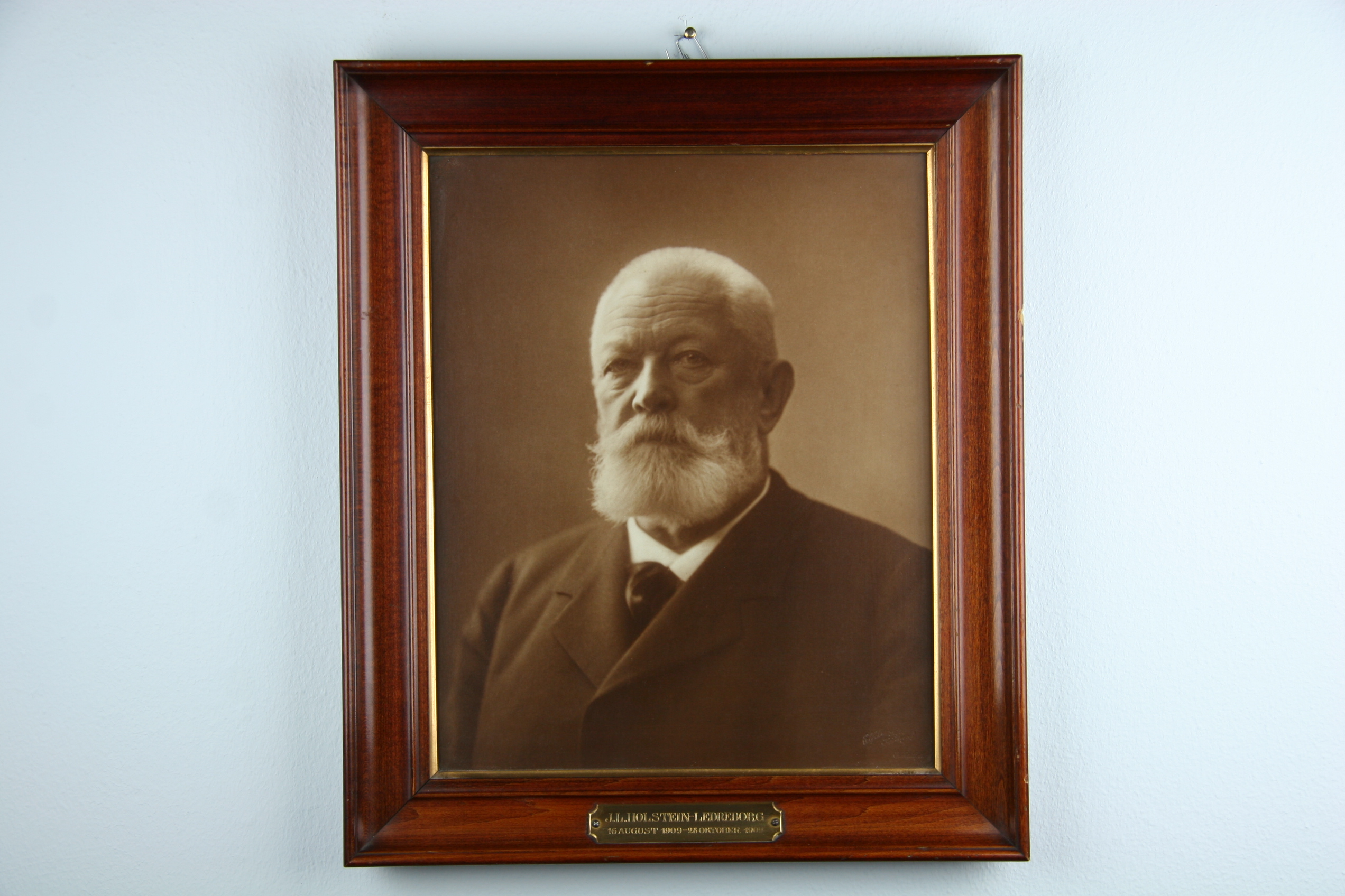 Portræt af L. Holstein-Ledreborg
