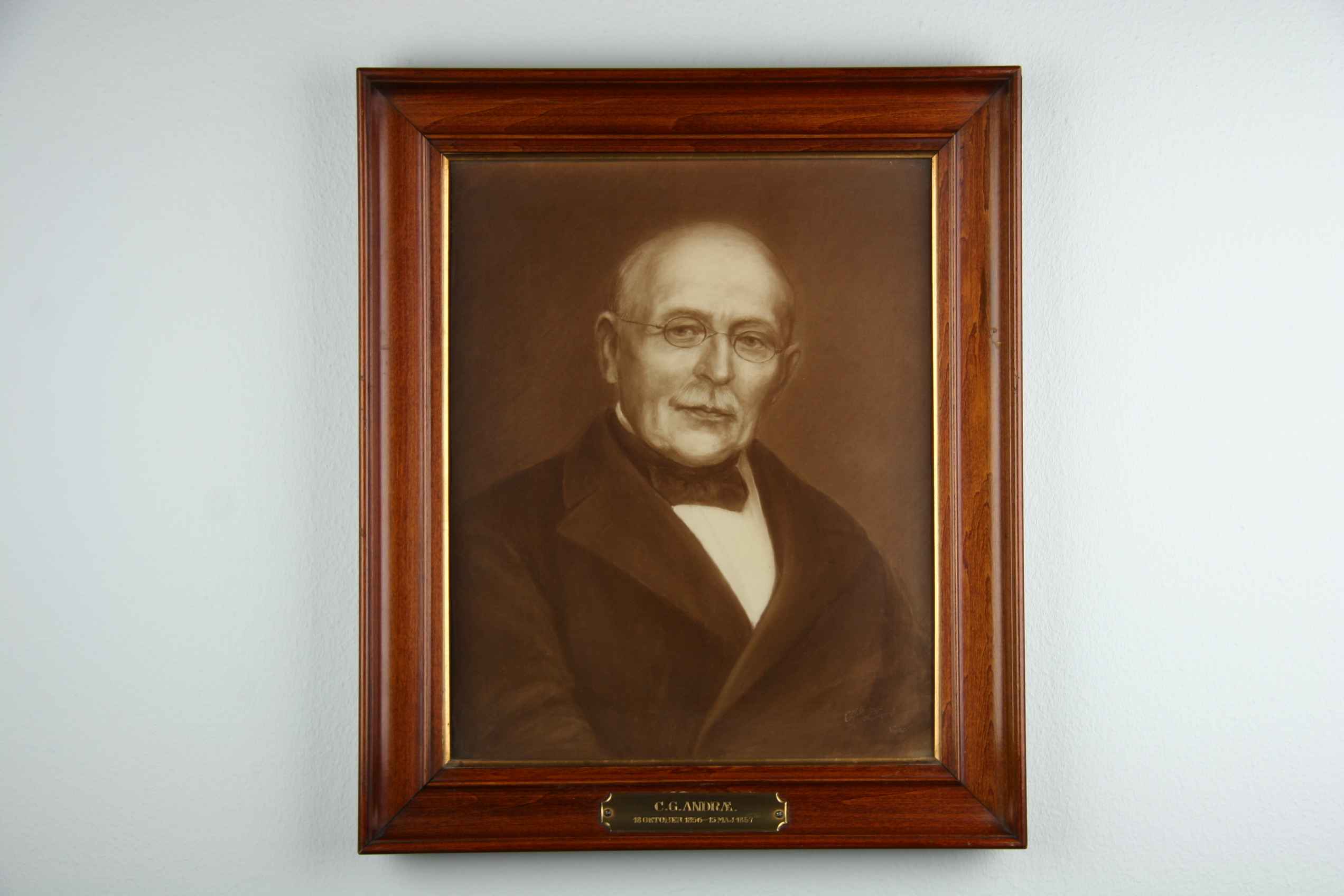 Portræt af C.G. Andræ