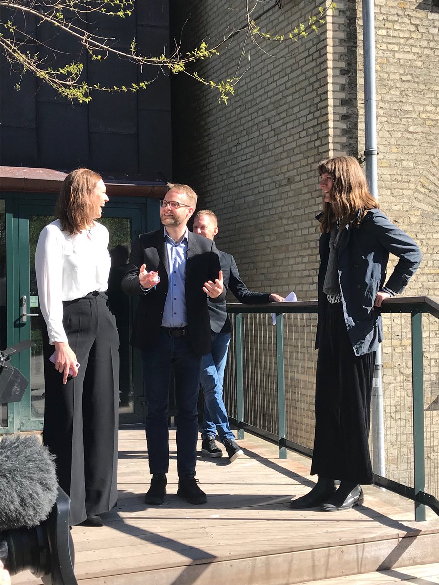 Undervisningsminister Merete Riisager besøger Roskilde Gymnasium