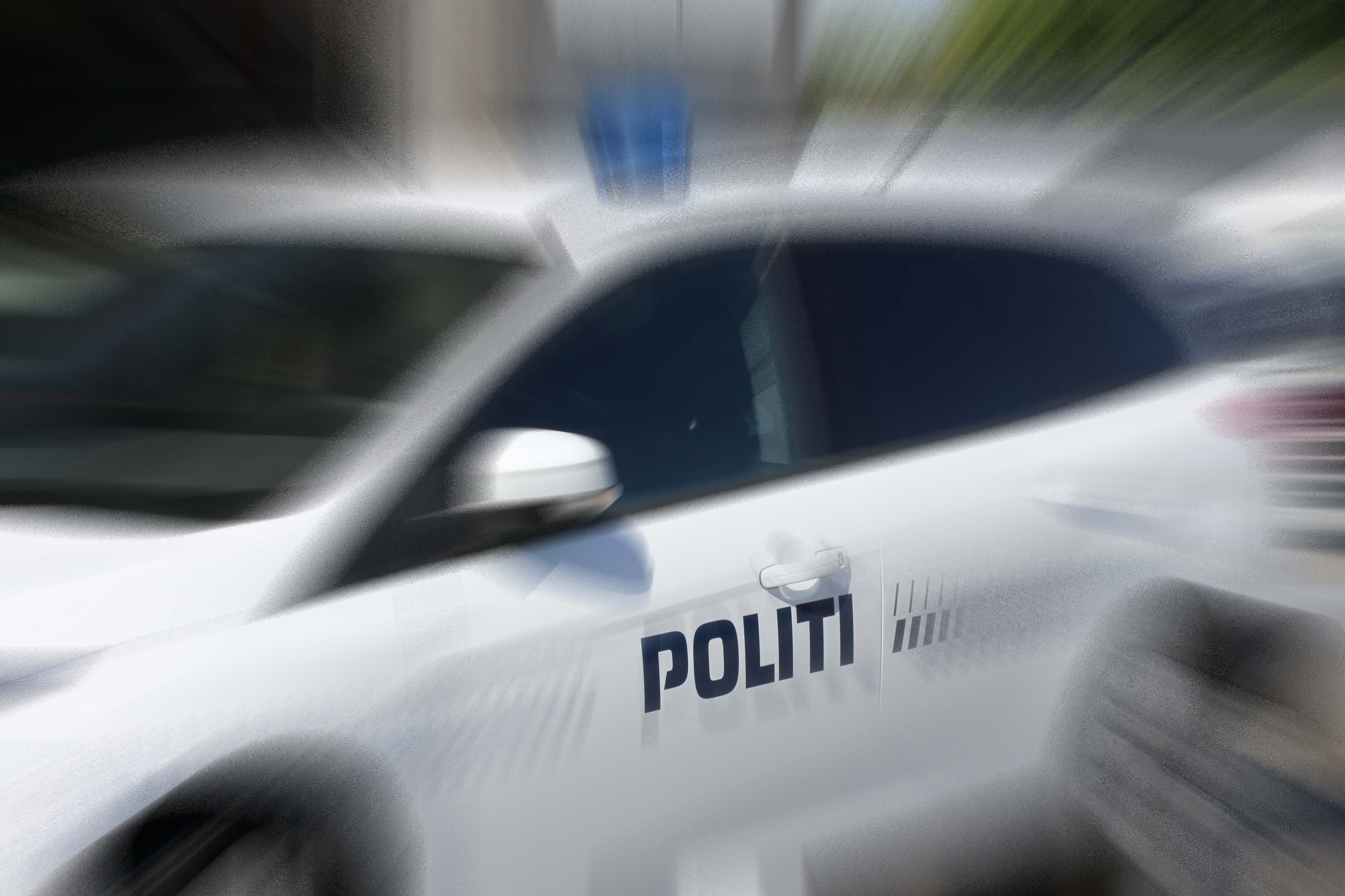 Billede af politibil.