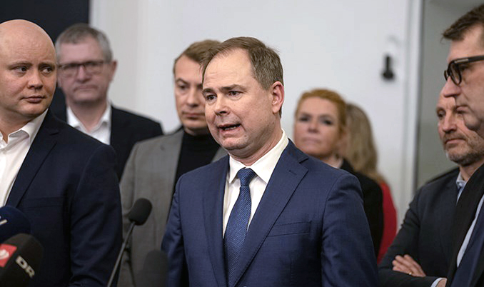 Præsentation af inflationshjælpsaftale