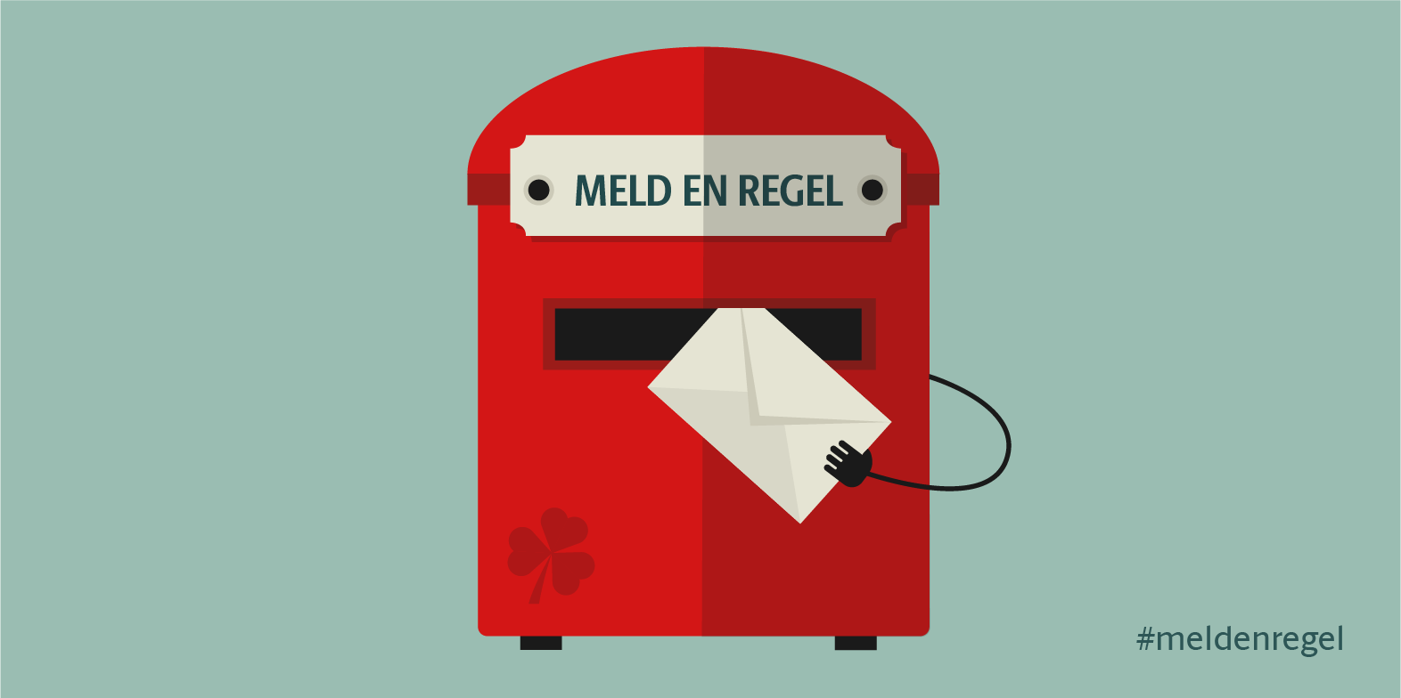 Meld en regel-postkasse