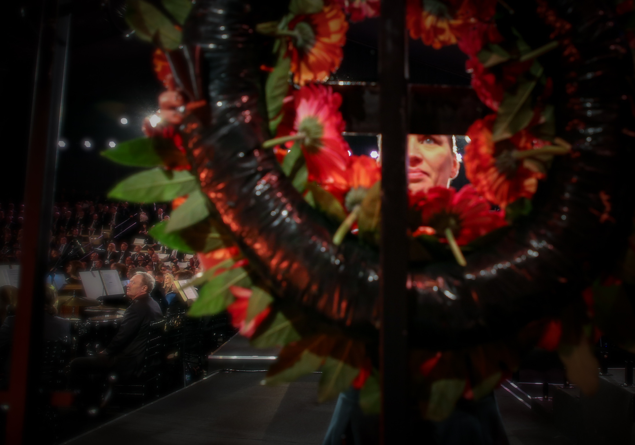 Statsminister Mette Frederiksen lægger blomsterkrans for at markere 75-året for befrielsen af Auschwitz